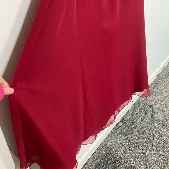 Cranberry Prom/Bridesmaid Dress - Picture 3 of 8